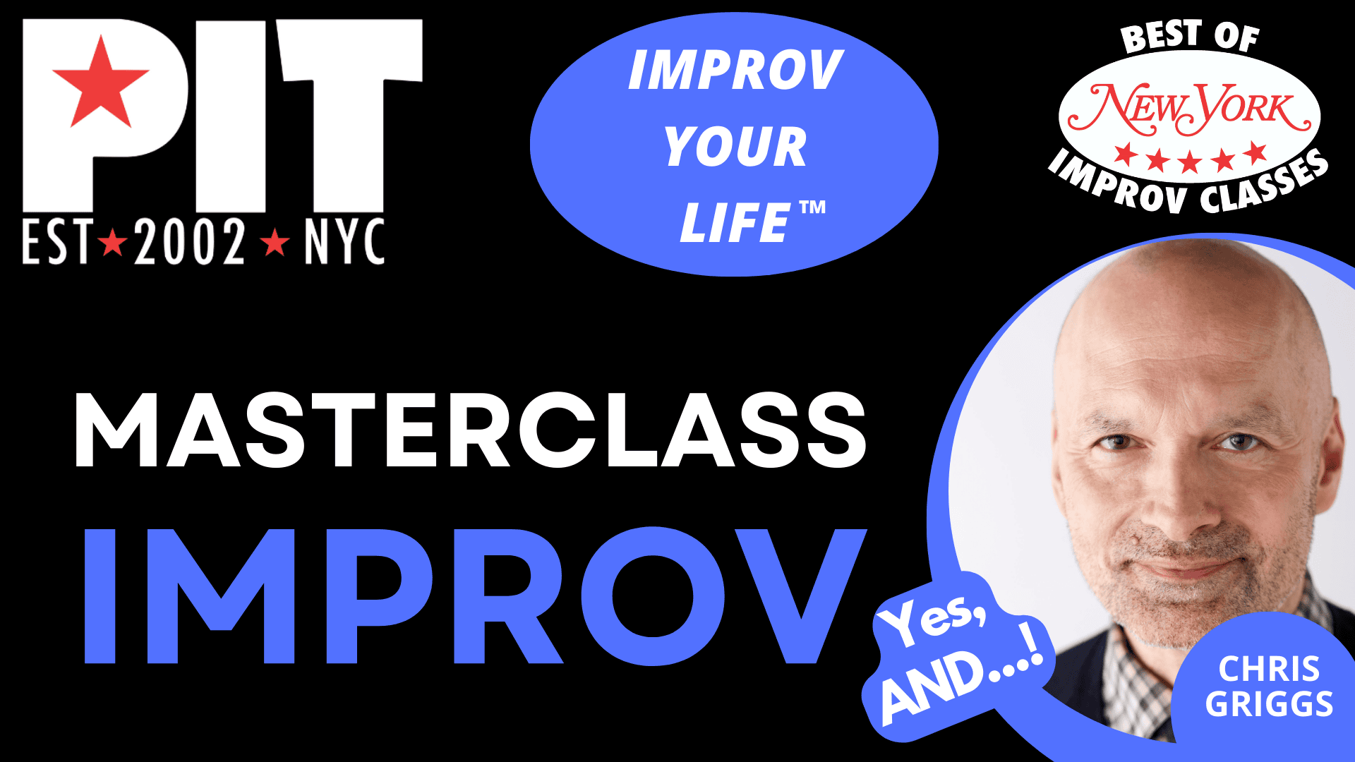 Chris Griggs Masterclass Improv Elective
